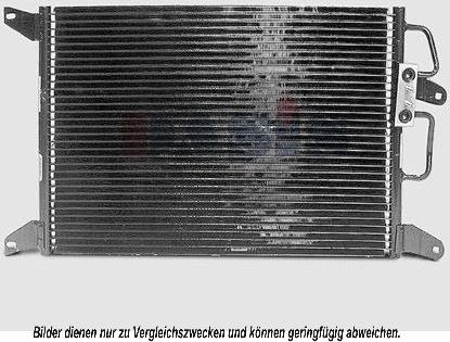 AKS Dasis 082240N - Конденсатор, кондиціонер autocars.com.ua