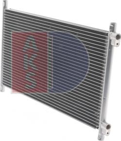 AKS Dasis 082370N - Конденсатор, кондиціонер autocars.com.ua