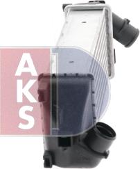 AKS Dasis 087013N - Интеркулер autocars.com.ua