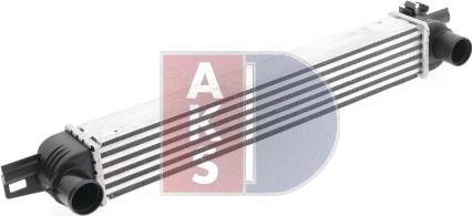 AKS Dasis 087023N - Интеркулер autocars.com.ua