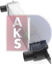 AKS Dasis 087023N - Интеркулер autocars.com.ua