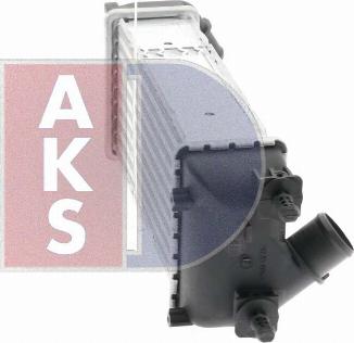 AKS Dasis 087024N - Интеркулер autocars.com.ua