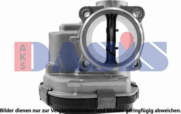AKS Dasis 087046N - Патрубок дросельної заслінки autocars.com.ua