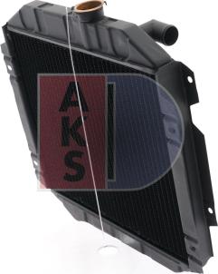 AKS Dasis 090030N - Радіатор, охолодження двигуна autocars.com.ua