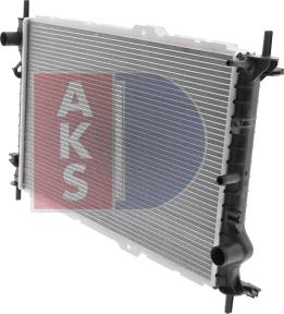 AKS Dasis 090088N - Радіатор, охолодження двигуна autocars.com.ua