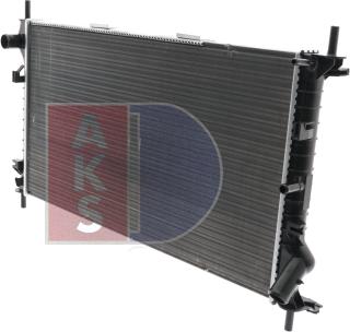 AKS Dasis 090089N - Радіатор, охолодження двигуна autocars.com.ua