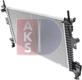 AKS Dasis 090115N - Радіатор, охолодження двигуна autocars.com.ua
