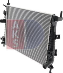 AKS Dasis 090119N - Радіатор, охолодження двигуна autocars.com.ua