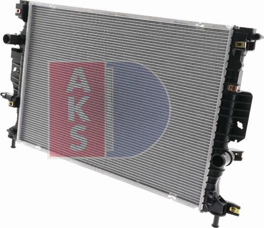 AKS Dasis 090147N - Радіатор, охолодження двигуна autocars.com.ua