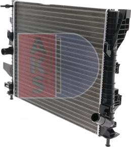 AKS Dasis 090149N - Радіатор, охолодження двигуна autocars.com.ua