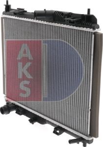 AKS Dasis 090153N - Радіатор, охолодження двигуна autocars.com.ua