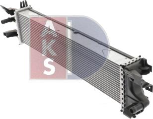 AKS Dasis 090156N - Радіатор, охолодження двигуна autocars.com.ua