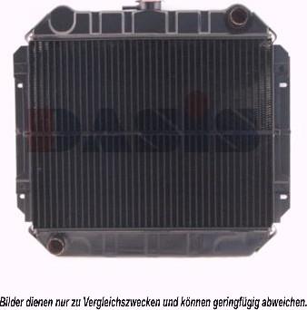 AKS Dasis 090190N - Радіатор, охолодження двигуна autocars.com.ua