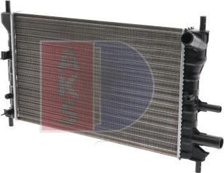 AKS Dasis 091270N - Радиатор, охлаждение двигателя autodnr.net