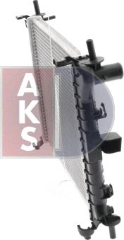 AKS Dasis 091450N - Радіатор, охолодження двигуна autocars.com.ua