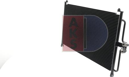 AKS Dasis 092008N - Конденсатор, кондиціонер autocars.com.ua