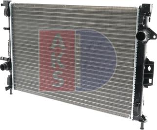 AKS Dasis 092027N - Радиатор, охлаждение двигателя autodnr.net
