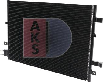 AKS Dasis 092032N - Конденсатор, кондиціонер autocars.com.ua