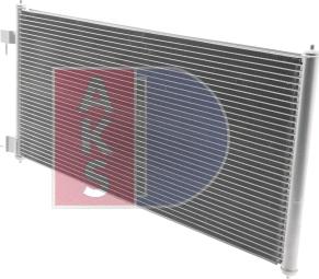 AKS Dasis 092033N - Конденсатор, кондиціонер autocars.com.ua