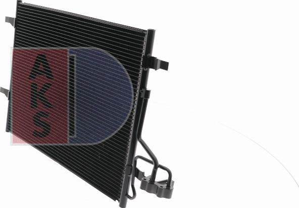 AKS Dasis 092054N - Конденсатор, кондиціонер autocars.com.ua