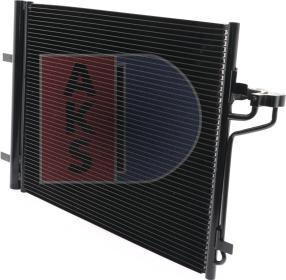 AKS Dasis 092058N - Конденсатор, кондиціонер autocars.com.ua