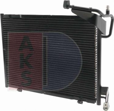 AKS Dasis 092083N - Конденсатор, кондиціонер autocars.com.ua