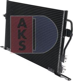 AKS Dasis 092150N - Конденсатор, кондиціонер autocars.com.ua