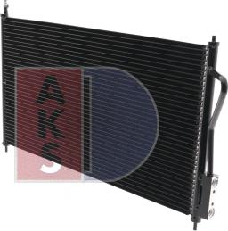 AKS Dasis 092230N - Конденсатор, кондиціонер autocars.com.ua