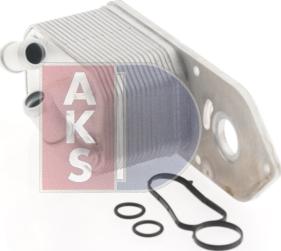 AKS Dasis 096016N - Масляний радіатор, рухове масло autocars.com.ua