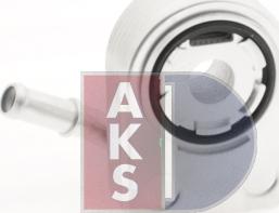 AKS Dasis 096023N - Масляний радіатор, рухове масло autocars.com.ua