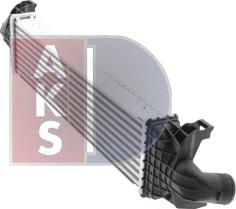 AKS Dasis 097012N - Интеркулер autocars.com.ua