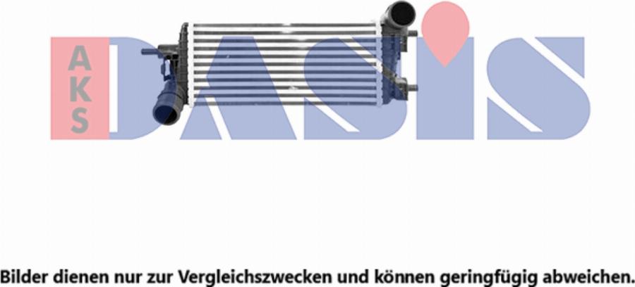 AKS Dasis 097047N - Интеркулер autocars.com.ua