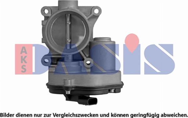 AKS Dasis 097054N - Патрубок дросельної заслінки autocars.com.ua