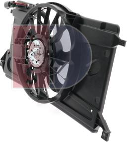 AKS Dasis 098125N - Вентилятор, охолодження двигуна autocars.com.ua