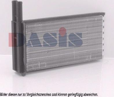 AKS Dasis 099190N - Теплообменник, отопление салона autodnr.net