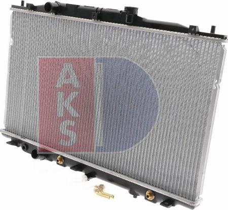 AKS Dasis 100042N - Радіатор, охолодження двигуна autocars.com.ua