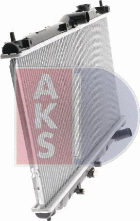 AKS Dasis 100360N - Радіатор, охолодження двигуна autocars.com.ua