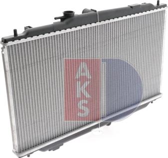 AKS Dasis 100530N - Радіатор, охолодження двигуна autocars.com.ua