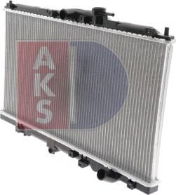 AKS Dasis 100860N - Радіатор, охолодження двигуна autocars.com.ua
