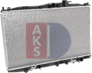 AKS Dasis 101280N - Радіатор, охолодження двигуна autocars.com.ua