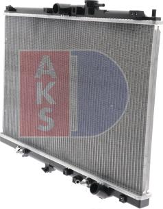 AKS Dasis 101300N - Радіатор, охолодження двигуна autocars.com.ua
