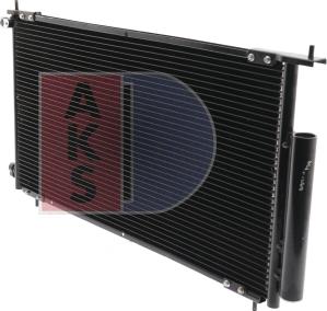 AKS Dasis 102009N - Конденсатор, кондиціонер autocars.com.ua