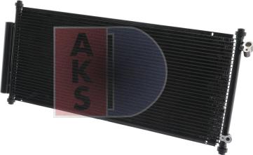 AKS Dasis 102019N - Конденсатор, кондиціонер autocars.com.ua