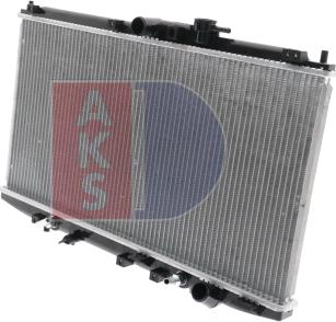 AKS Dasis 102027N - Конденсатор, кондиціонер autocars.com.ua