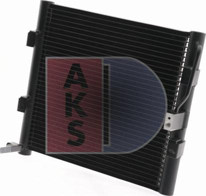 AKS Dasis 102050N - Конденсатор, кондиціонер autocars.com.ua