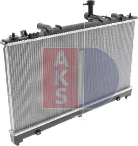 AKS Dasis 110032N - Радиатор, охлаждение двигателя autodnr.net