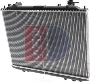AKS Dasis 110043N - Радиатор, охлаждение двигателя autodnr.net