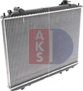 AKS Dasis 110043N - Радиатор, охлаждение двигателя autodnr.net