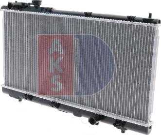 AKS Dasis 110240N - Радіатор, охолодження двигуна autocars.com.ua