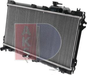 AKS Dasis 110570N - Радіатор, охолодження двигуна autocars.com.ua